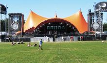 The tough DLF grass survived another Roskilde Festival